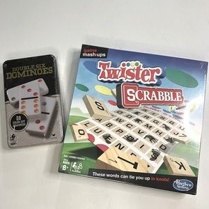 Family Game Bundle Dominos & Twister